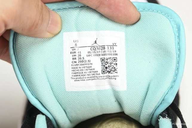 Jordan Island CQ9828-131 Air 1 Green Low 0807